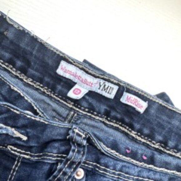 YMI WannaBettaButt? Mid Rise Skinny Jeans | Size 13 - Picture 4 of 6